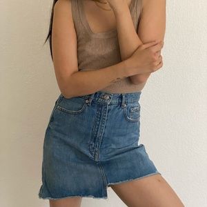 ZARA denim skirt